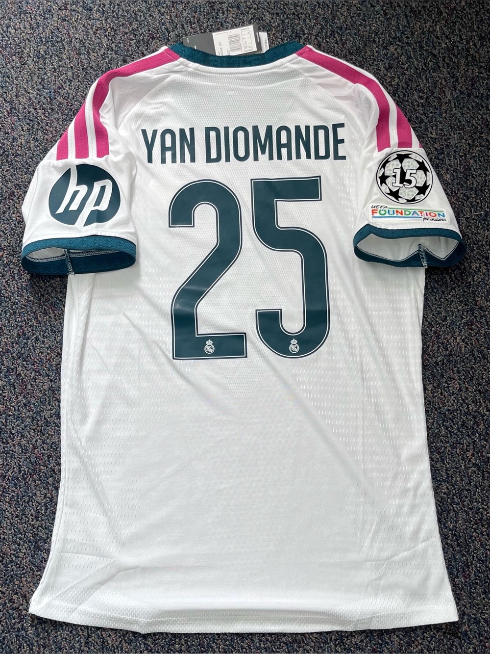 DIOMANDE 25 REAL MADRID 26/27 HOME PLAYER VERSION JERSEY (L)